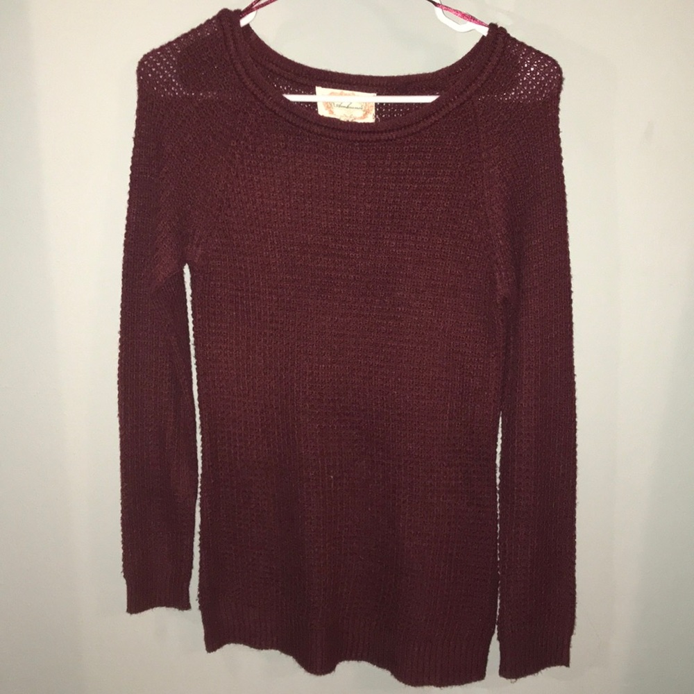 Maroon Sweater
